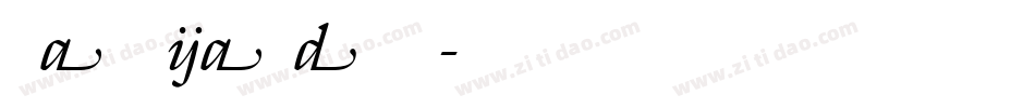 Galliard BT字体转换